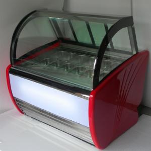 Wholesale 3 Layers Insulated Low E Glass Electric Glass Ice Cream Display Container Freezer Defogged Glass from china suppliers