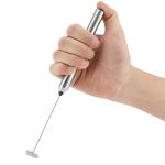 SGS 21cm Handheld Battery Operated Coffee Frother With Laser Logo