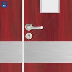 Powder Coated 50mm Hospital Room Door 90mins Fireproof