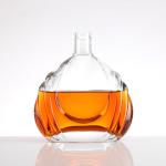 Super Flint Glass Mini Cut Glass Liquor Bottle for Vodka Gin Tequila Glass