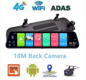 Wholesale 4G ADAS Android GPS Navigation Vehicle Car Camcorder FHD 1080p DVR 12inch from china suppliers