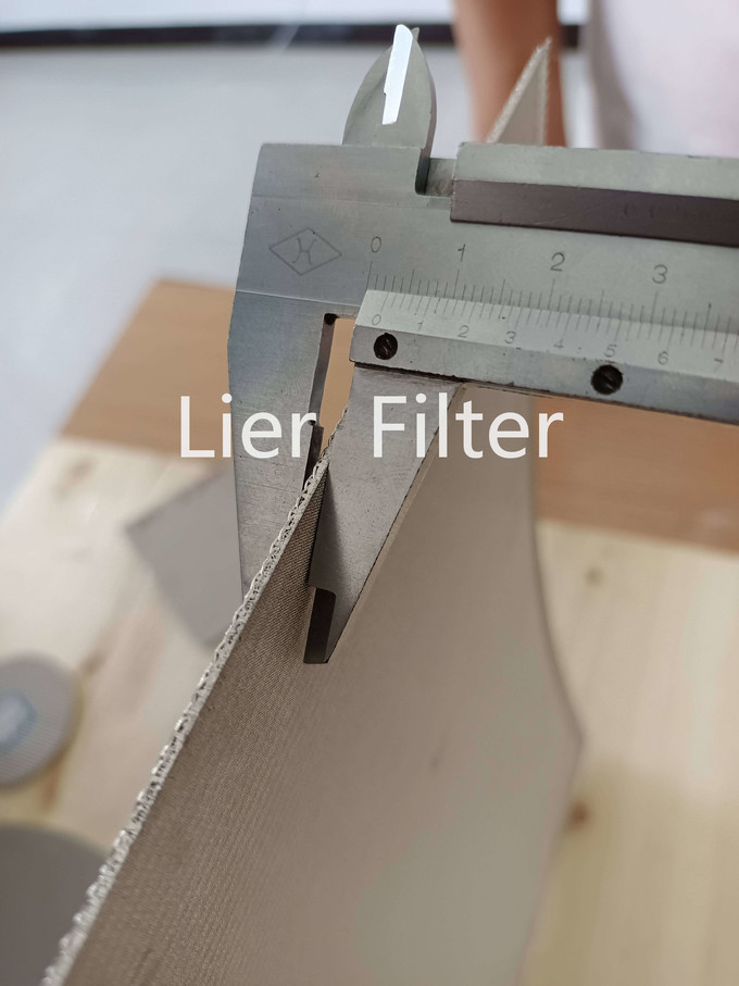 OEM Ultrasonically Cleaned Sintered Mesh Filter Repeated Used