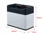 Cleaning Electric Espresso Portafilter Cleaner with Cleaning Brushes and 350rpm