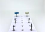 Abrasive Dental Polishing Kit / Diamond Finishing Bur RA Shank 10mm Diameter