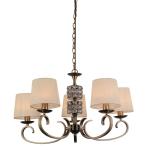 Floral crystal metal chandelier for home hotel lamp fixtures (WH-MI-19)