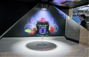 Wholesale Sheet Metal 3D Hologram Showcase , Holographic Display For Trade Show from china suppliers
