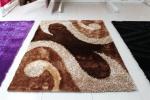 Persian Muslim Stype Design Polyester Mixed Shaggy Carpet Handtufted Shaggy Rug