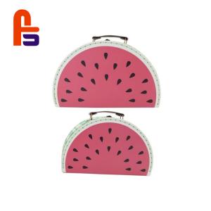 Wholesale Cute Eminent Travel Small Child Recyclable Cardboard Suitcase Box from china suppliers