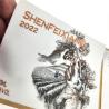 Buy cheap Red Wine Bottle Stickers Beer Waterproof Hot Stamping Gold Foil White Wine from wholesalers