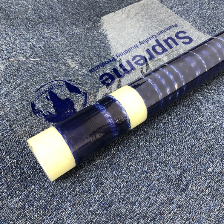 Water and Paint Proof PE Tranparent Adhesive Plastic Carpet Protective Film With Customized Logo