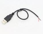 OEM USB 2.0 A Male To Open Stripped Soldering Tinned Bare 2 Wire End Pigtail