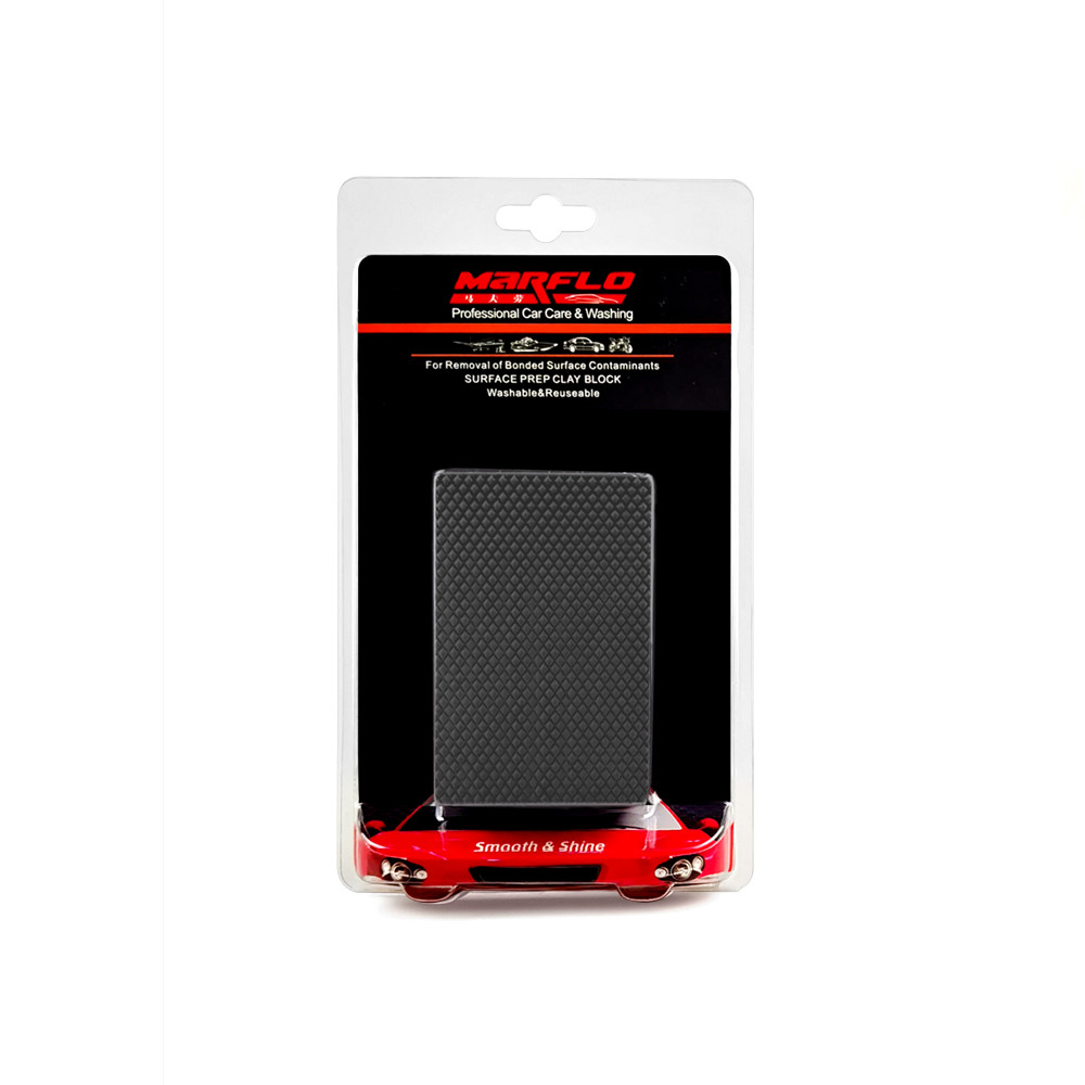 Portable Black Customs Shape Car Washing Kit With Pp Box Packages