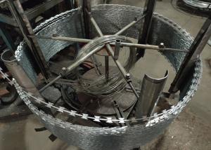 Wholesale Hot Dipped Galvanized Razor Barbed Wire 450 Mm Coil Diameter For Fence from china suppliers