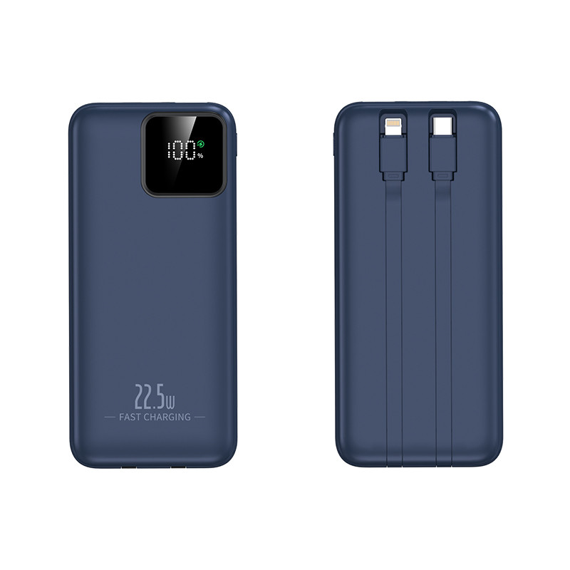 20000mAh Power Bank With Dual-Wire Super Fast Charge Unleash Rapid Charging For All Your Devices Customized OEM Support