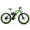 Buy cheap 26" Wheel Size Electric Full Suspension Fat Bike with 21 Speed Gears and LCD from wholesalers