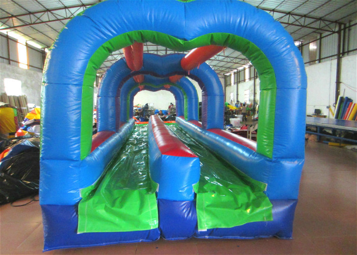 Commercial inflatable arch water slide classic inflatable bridge shape water slide