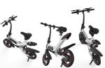 Intelligent Mini Aluminum Folding Electric Bike 36V 10AH For Men And Women