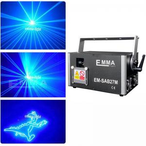 Wholesale 4W blue Laser Stage Light Pro DMX-512 Lighting Laser Projector Party DJ Light from china suppliers