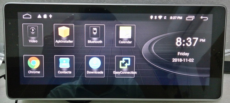 Ouchuangbo wholesale 10.25 inch 1920*720 car audio gps radio for Audi A4 B8 A5 S5 Q5 2009-2016 android 9.0 OS 4GB+64GB