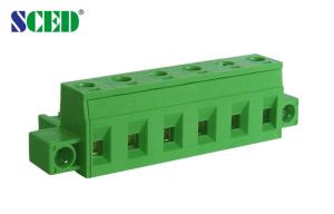 Wholesale Plug - in Terminal Block Pitch 7.62mm 300V 18A 2P - 14P Plug Female from china suppliers