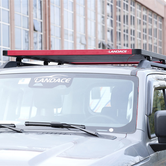 Universal SUV Roof Rack Cargo Carrier Made of Aluminum Alloy and SUS304 with SUS304 Finish