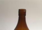 800ml Amber Boston Round Bottles Glass Material XFBB-01 For Essential Oil
