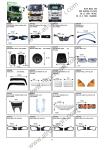 HINO 500 Truck Spare Parts accesories body parts
