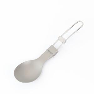 Wholesale Eco - Friendly Healthy Titanium Camping Spoon For Outdoor Cooking 150 X 38 Mm from china suppliers