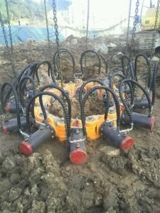Wholesale Pile Cruncher / Hydraulic Concrete Pile breaker , 300mm - 1050mm diameter from china suppliers