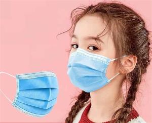 Wholesale Odorless 3 Ply Earloop Kids Protective Face Mask For Baby Children 145×95mm from china suppliers