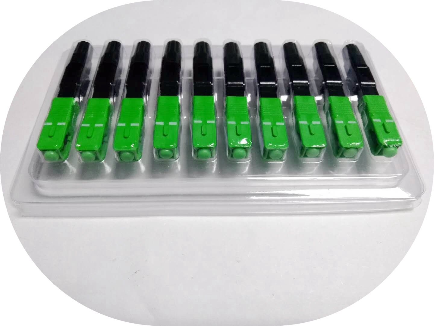 Fiber Fast Connector 60mm , Fusion Splice-on Field Installable Connector High Stability