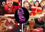 Mermaid 3D Night Light Table Lamp , Glass Illusions Lamps For Girls Decoration