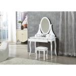 0.082m3 12mm MDF One Cabinet Dressing Table With Four Departments