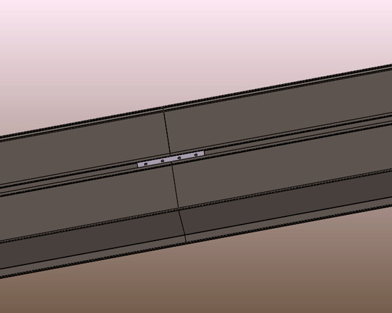 Customized Recessed Linear Light 144 Leds/M Linear Led Pendant For Office