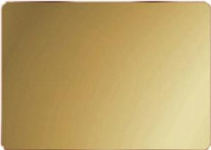 Wholesale Yellow Gold Colored Sheet Metal , Width 600 - 1500mm Stainless Steel Decorative Panels from china suppliers