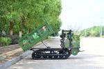 1500kgs Hydraulic Dumping Rubber Truck Loader Forestry Machinery 1-20km/H