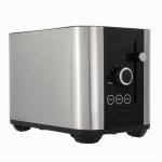 2 slice stainless steel toaster commercial electric bread toaster automatic