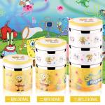 2016 nwe style several pattern stainless steel round food container ,food