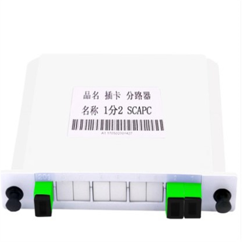 Box model fiber optic 2 8 16 32 way PLC splitter