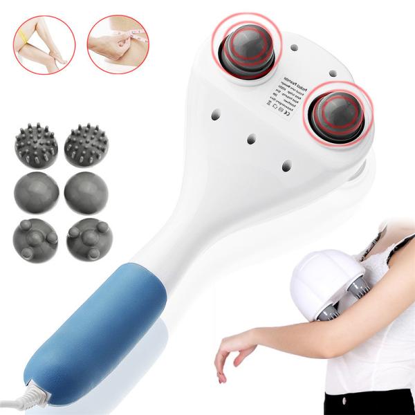 Durable Deep Tissue Hand Massager , Handheld Muscle Massager With Strong Rubber