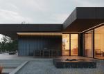 Luxury 4 Bedroom Pre Fabricated Villa Prefab House With Light Steel Frame House