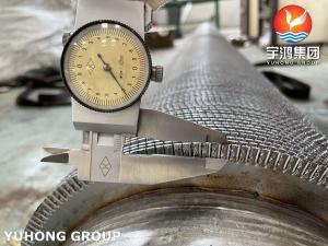 Wholesale ASTM A312 TP347H Serrated Fin Tube For Transformer Oil Cooler And Recuperator from china suppliers