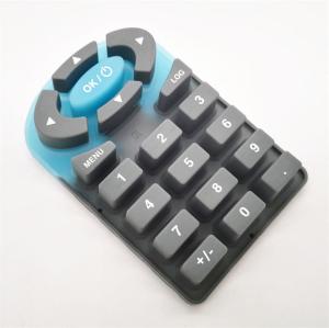 China Remote Control POS Machine Waterproof Keys Conductive Silicone Keyboard on sale