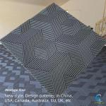 Anti Impacting Garage Floor Squares OEM Puzzle Garage Flooring