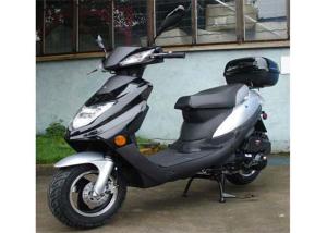 Wholesale 125cc Adult Motor Scooter 4 Stroke 1 Cylinder Aluminum Rim Four Color With Big Rear Box from china suppliers