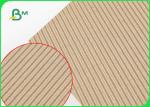 Single Face Corrugated Cardboard For DIY Crafts 110gsm + 120gsm Flat Surface