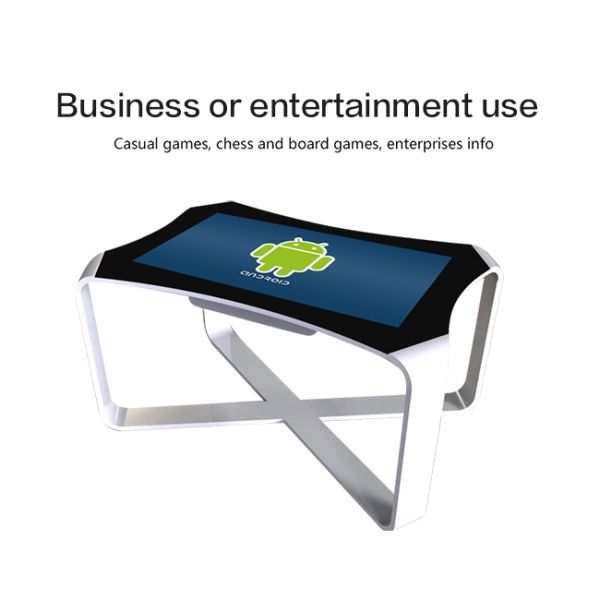 Android coffee table 43 inch advertising player interactive touch table for meeting room advertising display video player