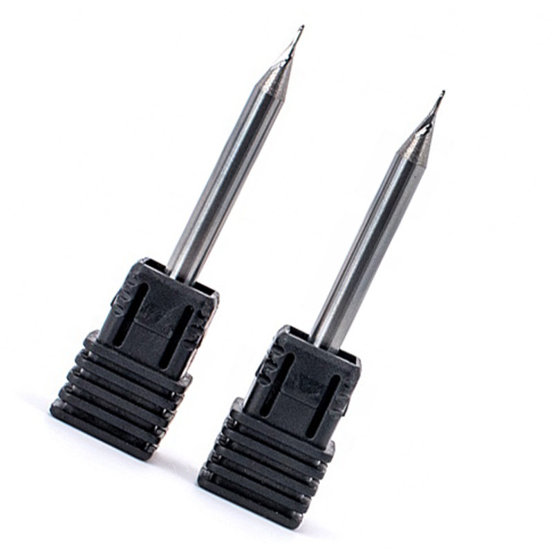 0.1mm Ball Nose Hrc65 Micro End Mills Nano Coated