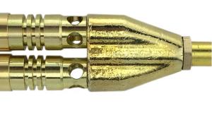 Wholesale Double Brass Tube 1300 C 15cm Handheld Kitchen Torch from china suppliers