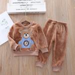Baby Toddler Brown 28kg Teddy Bear Wearing Pajamas Sleepwear 145cm For Autumn